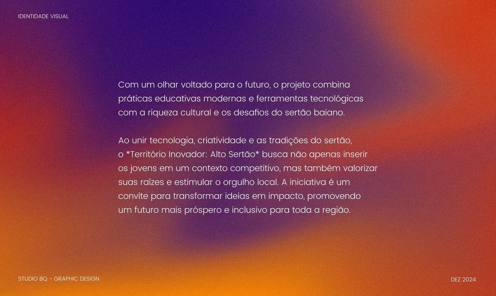 Imagem 15 do projeto Identidade Visual Território Inovador — Alto Sertão