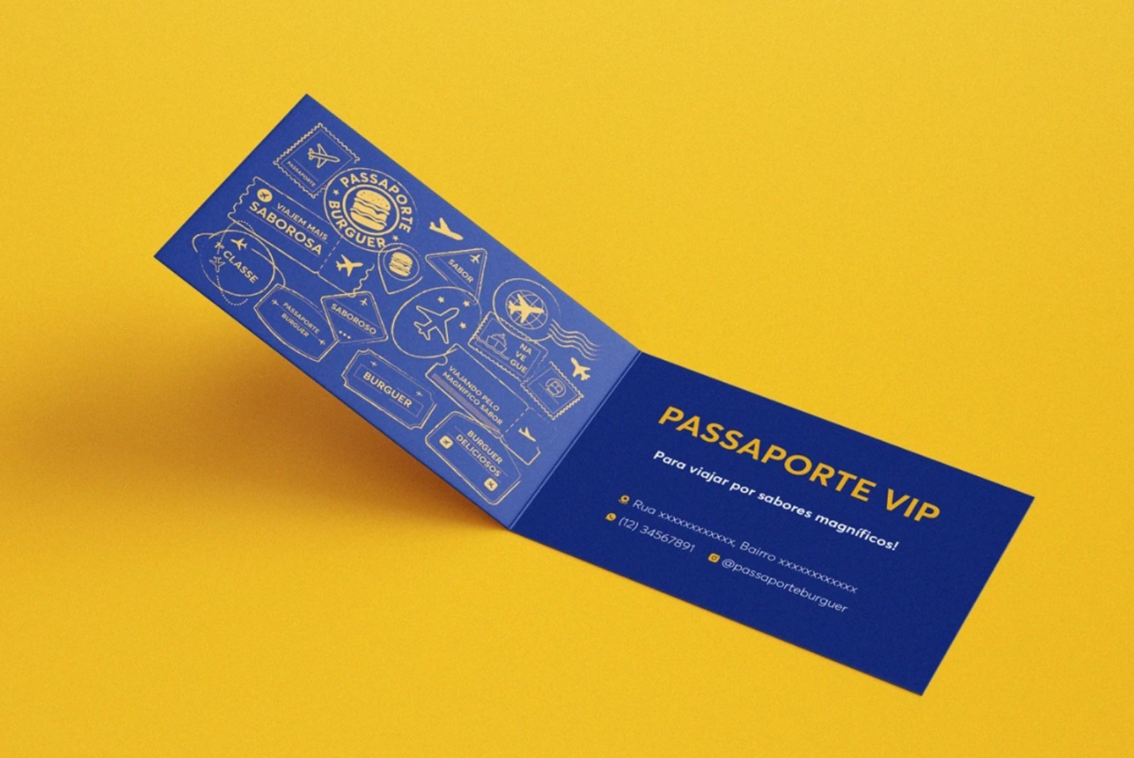 Imagem 9 do projeto Identidade Visual Passaporte Burguer