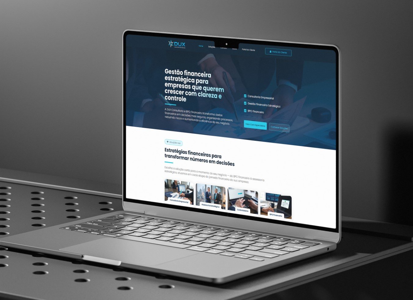 Site Intitucional Dux Gestão