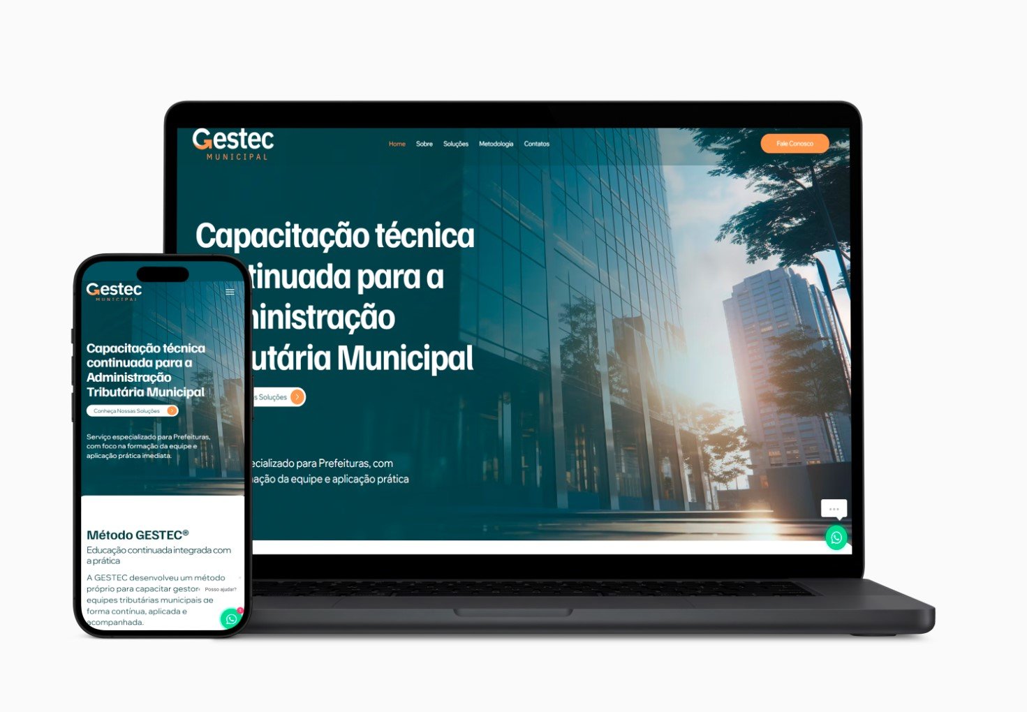 Site Institucional Gestec